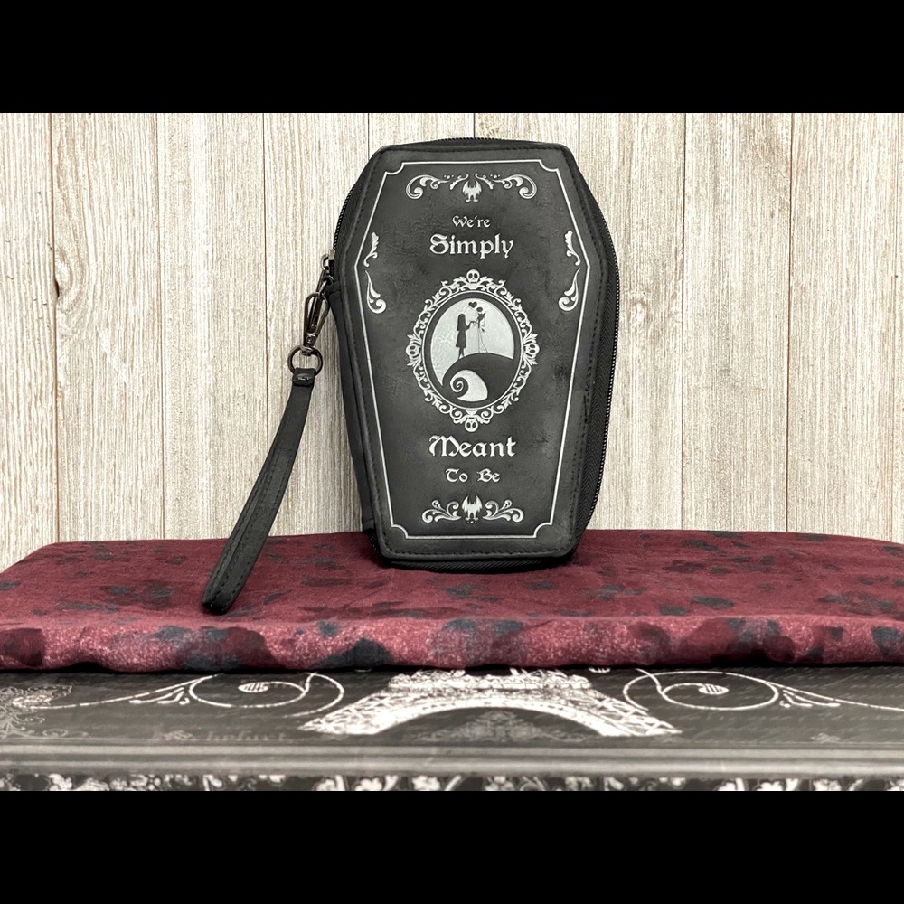 Disney Wristlet Nightmare Before Christmas Black